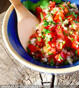 Brighten just about any meal with this salsa fresca