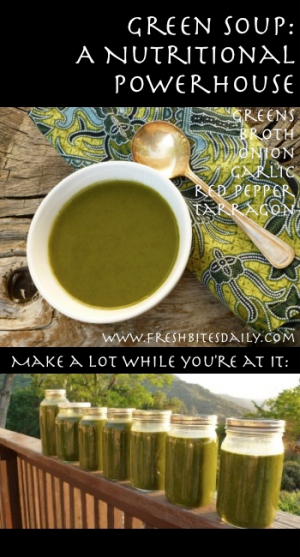 Green Soup: A Nutritional Powerhouse from FreshBitesDaily.com