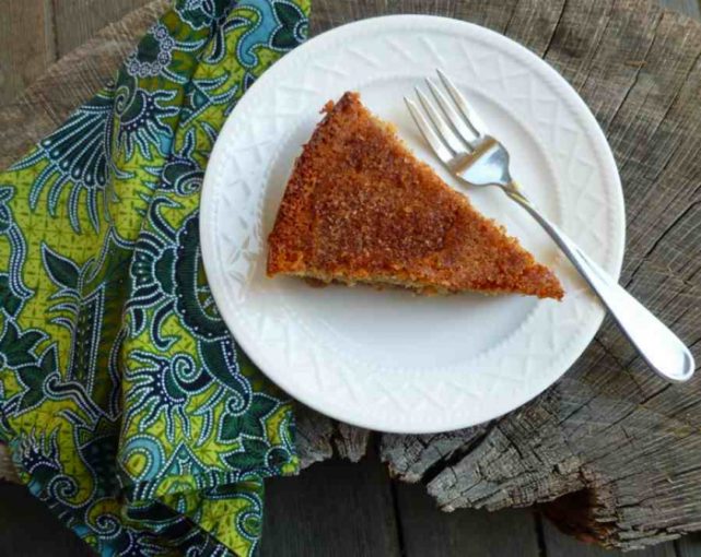 Zucchini Coffee Cake with Candied Zucchini at FreshBitesDaily.com