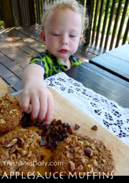 Applesauce muffins with a secret ingredient you will find intriguing