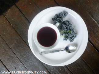 Elderberry Tea at FreshBitesDaily.com