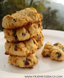 A lower-carb chocolate chip cookie (gluten-free to boot)
