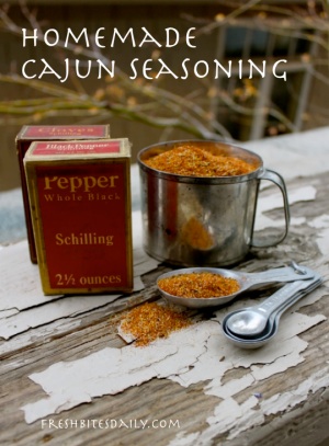 Once you have this cajun seasoning on hand, you may try it in everything....