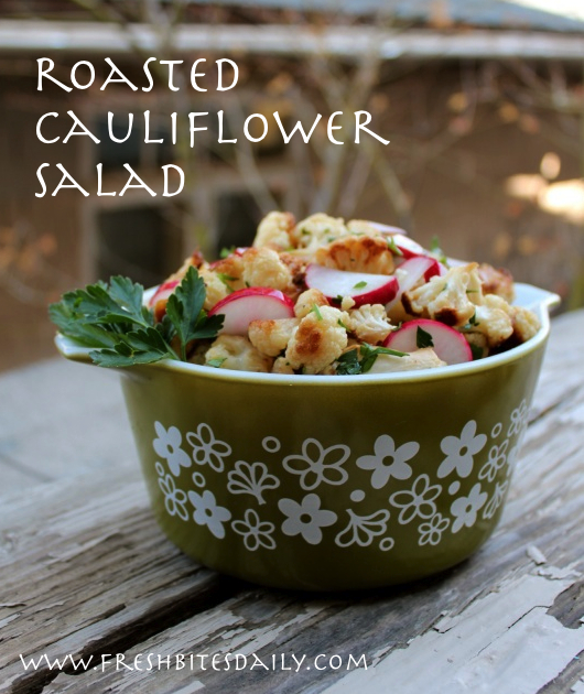 A bright cauliflower salad for winter and spring