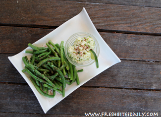 Fresh Green Beans with Garlic Lime Chili Butter at FreshBitesDaily.com