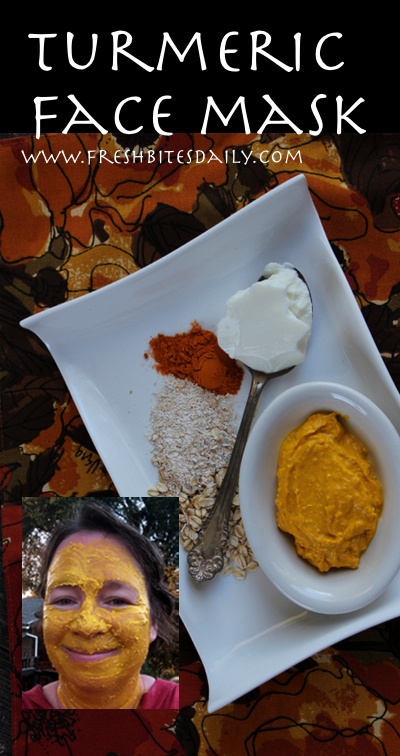An edible facial mask to tone your skin and reduce inflammation