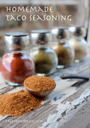Flavor your tacos, salads, and sauces with this homemade taco seasoning