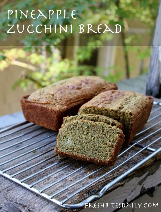 A pineapple zucchini bread to remember