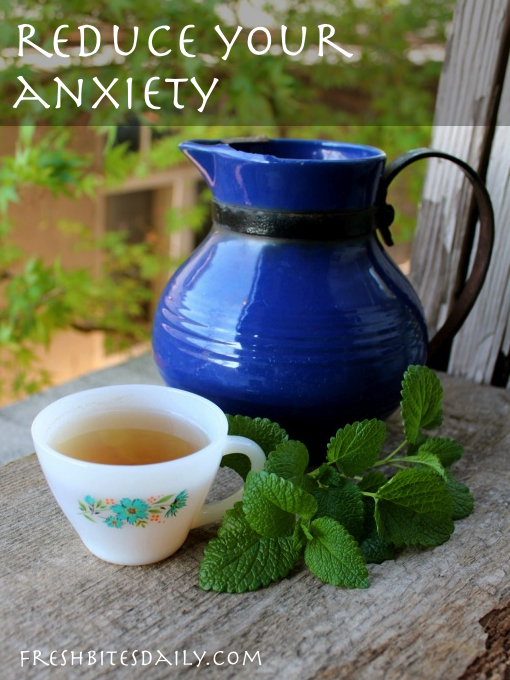 A slick lemon balm tea for anxiety and more