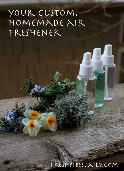 Make your own air freshener from your favorite fragrant plant