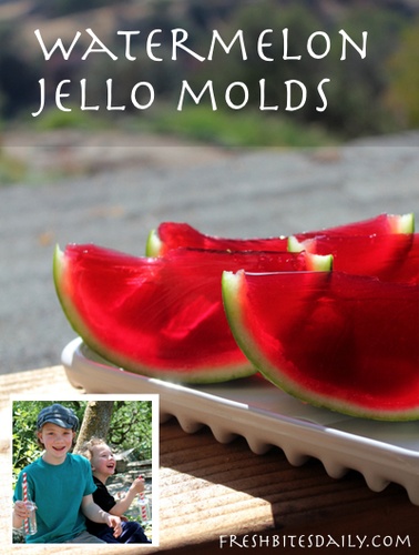 Watermelon Jello: Summer Fruit Mold