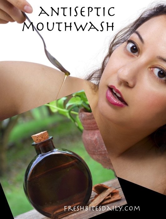 Bad Breath with this Homemade Mouthwash